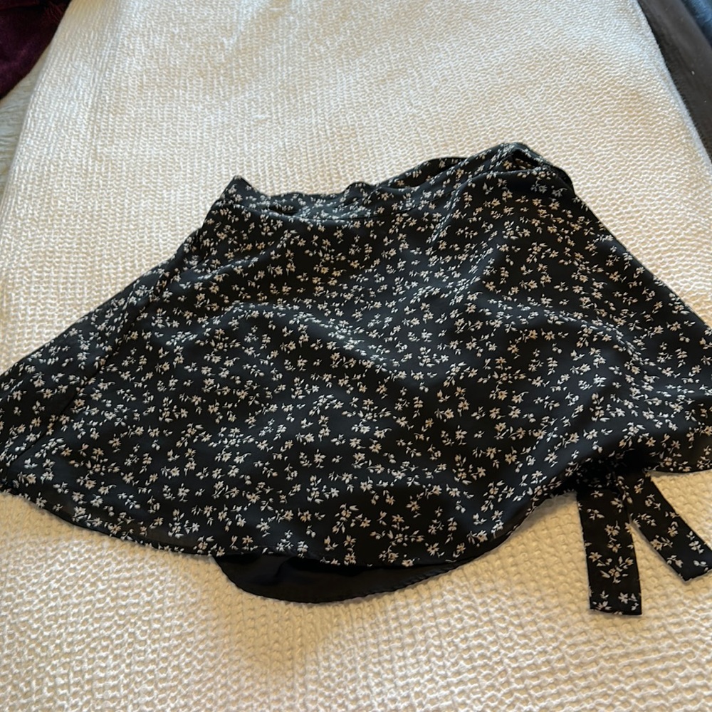 Wrap skirt. Think it’s American Eagle but took tag off